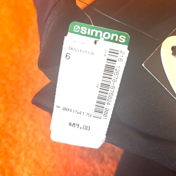 Up! Black body-shaping high waist stretch pant made in Canada NWT - Picture 11 of 14